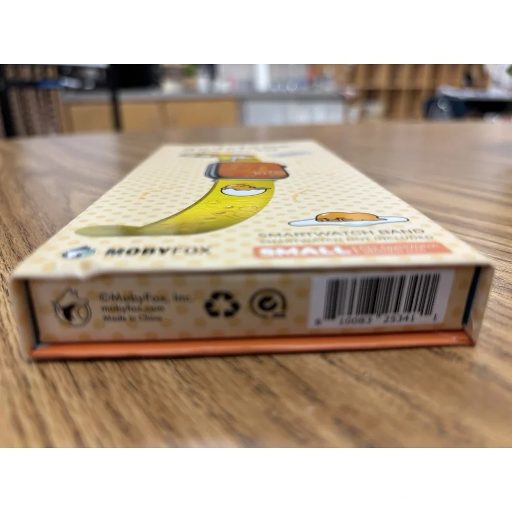 MobyFox Gudetama The Lazy Egg Apple Watch Band 38/40/41mm Sanrio New